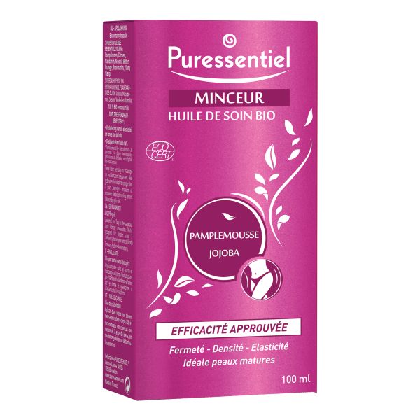 PURESSENTIEL PER OLIO MASSAGGIO BIO SNELLENTE 100 ML