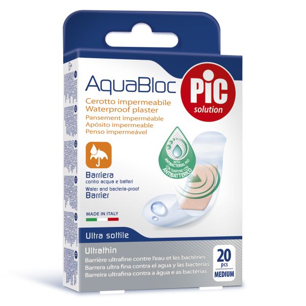 PIC CEROTTO AQUABLOC 19X72MM 20 PEZZI