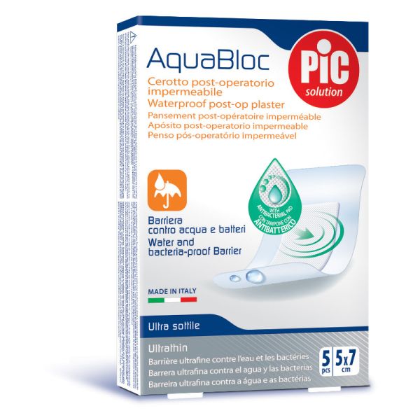PIC CEROTTI AQUABLOC 5X7 CM 5 PZ