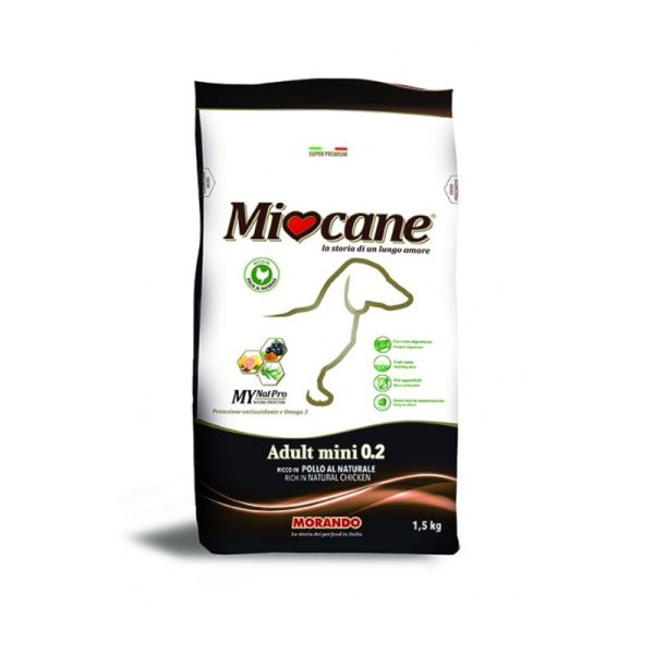 MORANDO MIOCANE ADULT MINI 0.2 POLLO 1,5 KG