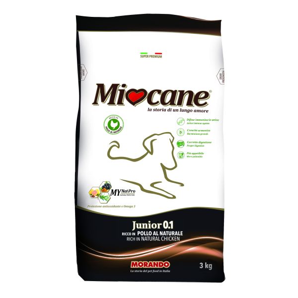MORANDO MIOCANE JUNIOR 0.1 CARNI BIANCHE 3 KG