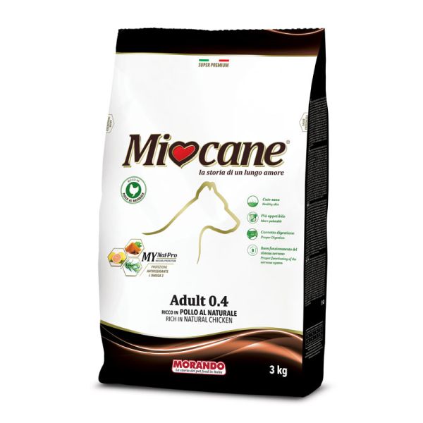 MORANDO MIOCANE ADULT 0.4 POLLO 3 KG