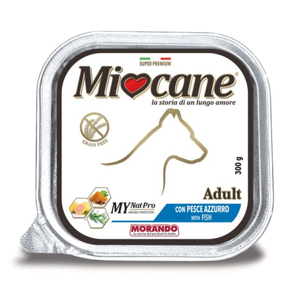 MORANDO MIOCANE ADULT PESCE AZZURRO 300 GR