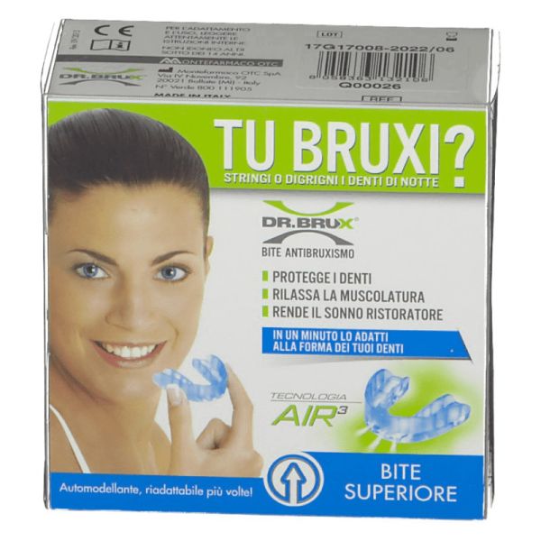 DR BRUX BITE NOTTE SUP TRASPARENTE