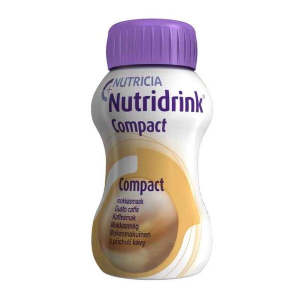 NUTRICIA NUTRIDRINK COMPACT GUSTO CAFFE' 4 BOTTIGLIE DA 125 ML