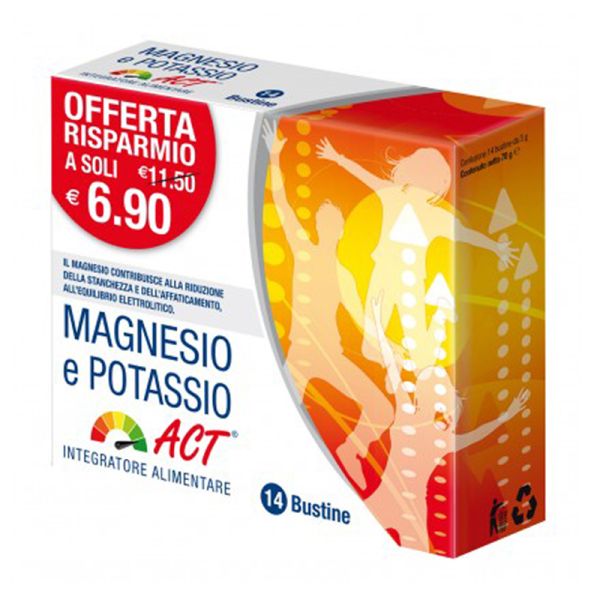 MAGNESIO E POTASSIO ACT 14 BUSTINE 5 G 