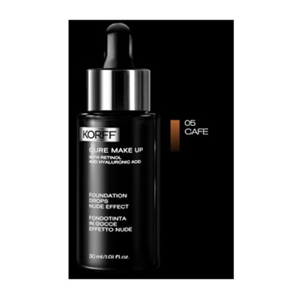 KORFF CURE MAKE UP FONDOTINTA GOCCE 05 CAFE 30 ML