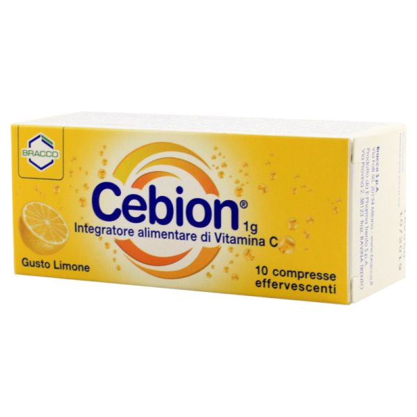 CEBION VITAMINA C 10 CPR EFFERVESCENTI LIMONE