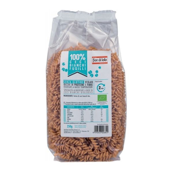 FUSILLI DI CECI BIANCHI BIO 250 G