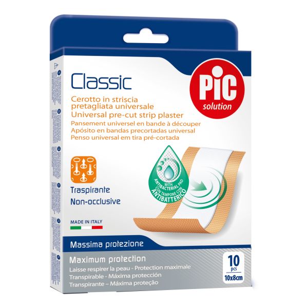 PIC CEROTTO CLASSIC STRISCIA 10X8 CM 10 PEZZI