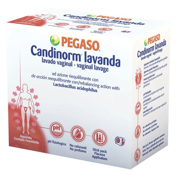 CANDINORM LAVANDA VAGINALE 4 FLACONE 10 ML + STICK + APPLICATORI