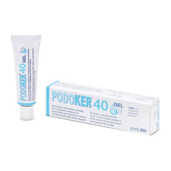 PODOKER 40 GEL AZIONE CHERATOLITICA TUBO DA 30 ML CON APPLICATORE