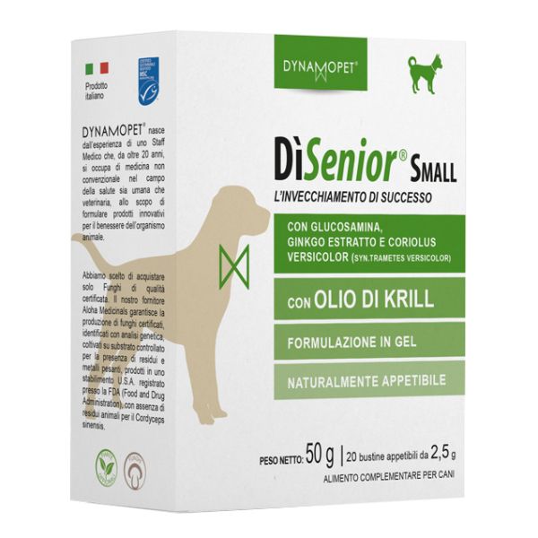 DISENIOR INTEGRATORE CANE 20 BUSTINE 2.5ML