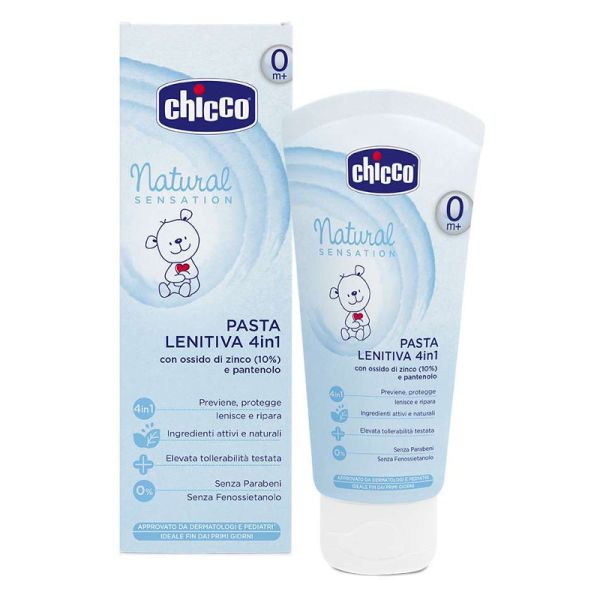 CHICCO NATURAL SENSITIVE PASTA LENITIVA 100 ML