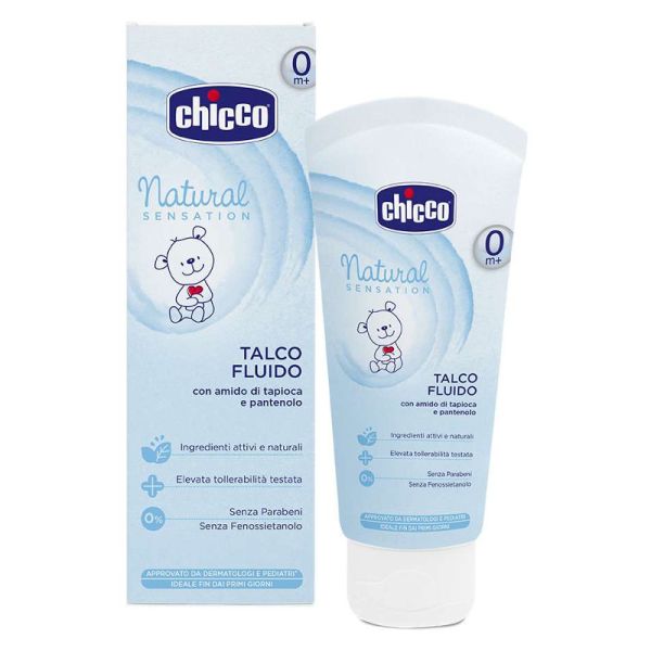 CHICCO NATURAL SENSITIVE TALCO FLUIDO 100 ML