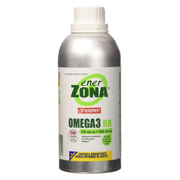 ENERZONA INTEGRATORE ALIMENTARE OMEGA 3 RX 240 CPS in Offerta | Econviene.it