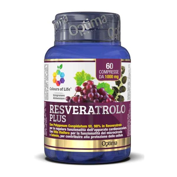 RESVERATROLO PLUS 60 COMPRESSE 1000MG