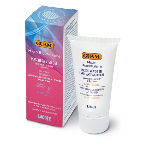 GUAM MICROBIOCELLULAIRE MASCHERA VISO ESFOLLIANTE