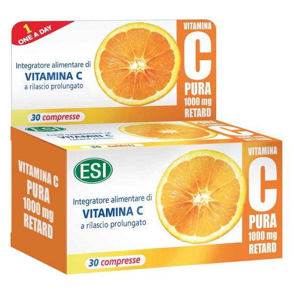 VITAMINA C PURA 1000 MG RETARD 30 COMPRESSE