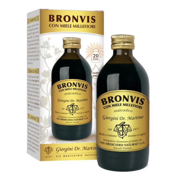 BRONVIS CON MIELE MILLEFIORI 200ML