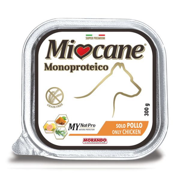 MORANDO MIOCANE MONOPROTEICO SOLO POLLO 300 G