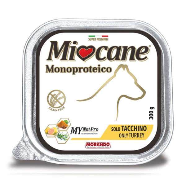 MORANDO MIOCANE MONOPROTEICO SOLO TACCHINO 300 GR