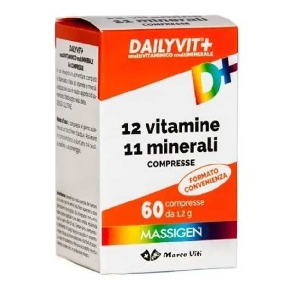 DAILYVIT+ 12 VITAMINE 11 MINERALI 60 COMPRESSE