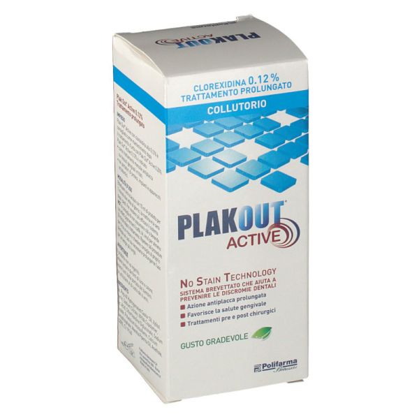 PLAKOUT ACTIVE TRATTAMENTO ANTIPLACCA 200 ML