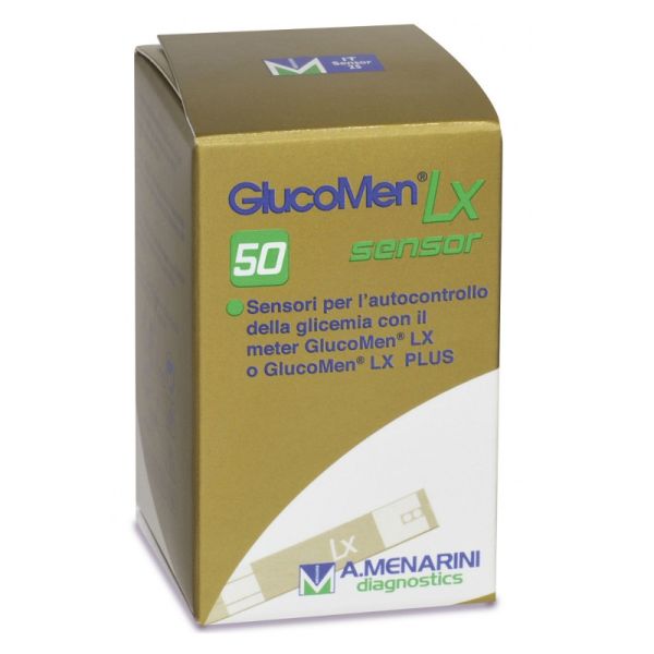 STRISCE MISURAZIONE GLICEMIA GLUCOMEN LX PLUS 50 PEZZI