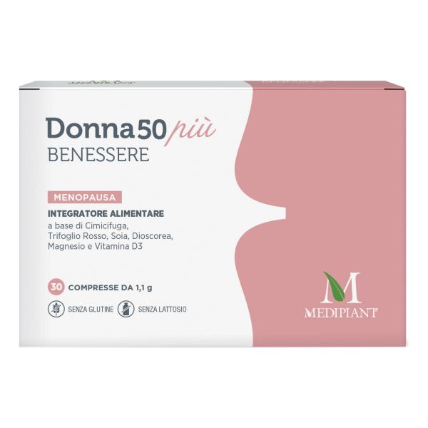 MEDIPLANT DONNA 50+ BENESSERE 30 COMPRESSE