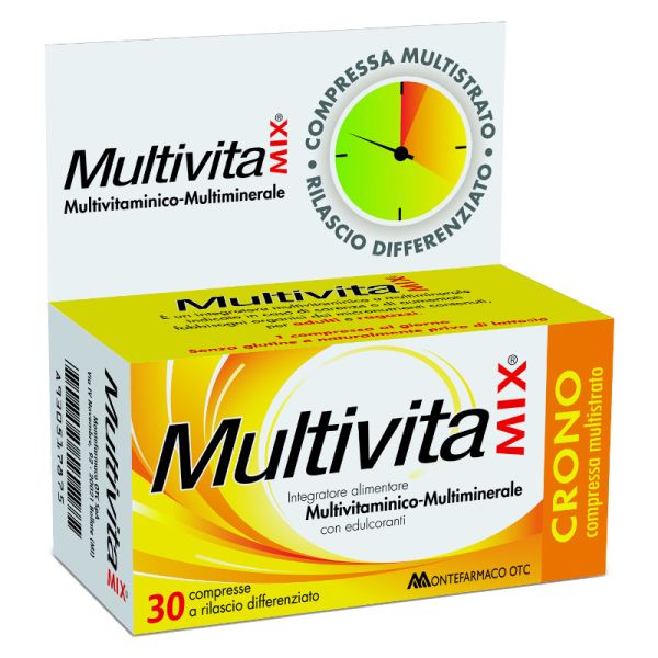 MULTIVITAMIX INTEGRATORE CRONO VITAMINE E MINERALI