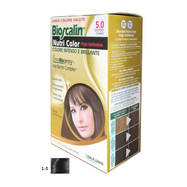 BIOSCALIN NUTRICOLOR HIGH DEFINITION 1.0 NERO