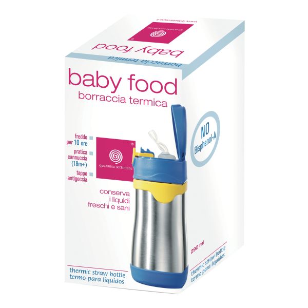 BABYFOOD BORRACCIA TERMICA BLU