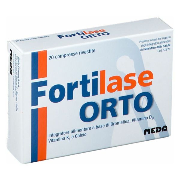 FORTILASE ORTO 20 COMPRESSE RIVESTITE