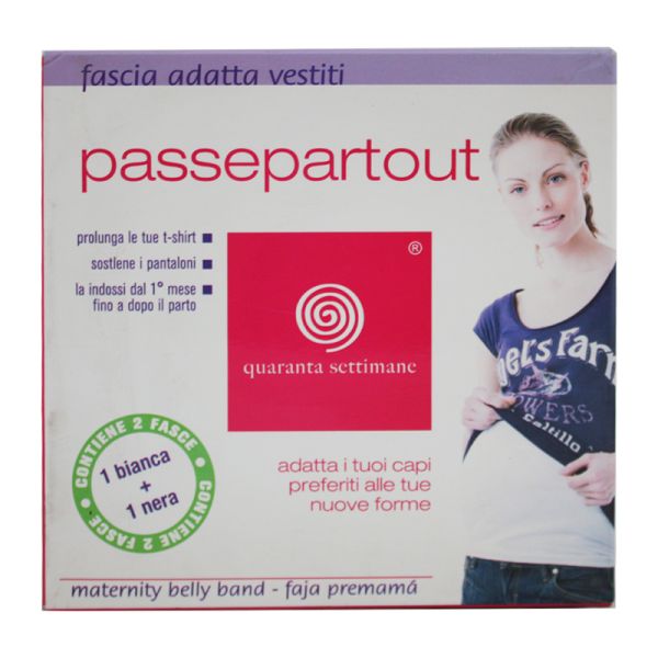 PASSEPARTOUT FASCIA PREMAMAN L XL 2  PEZZI