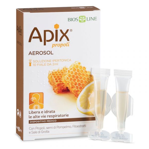 BIOSLINE APIX AEROSOL 10 FIALE MONODOSE