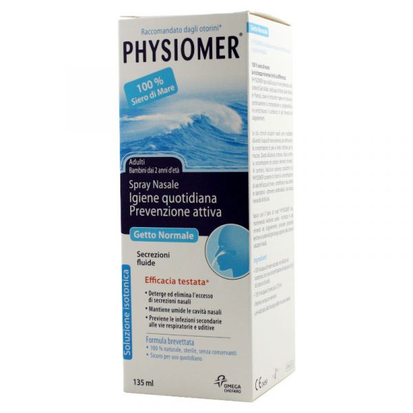 PHYSIOMER SPRAY NASALE GETTO NORMALE 135 ML