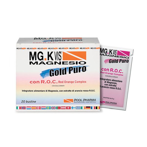 MGK VIS MAGNESIO GOLD PURO 20 BUSTE