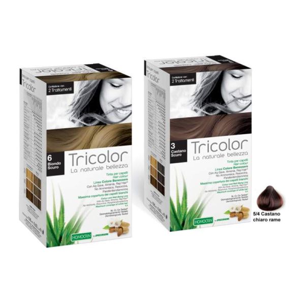TRICOLOR TINTA CAPELLI N. 5/4 CASTANO CHIARO RAME