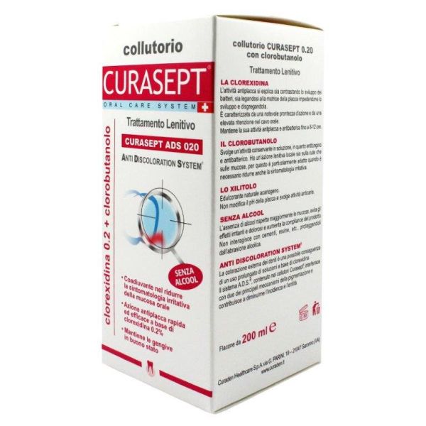 CURASEPT COLLUTORIO LENITIVO 200 ML