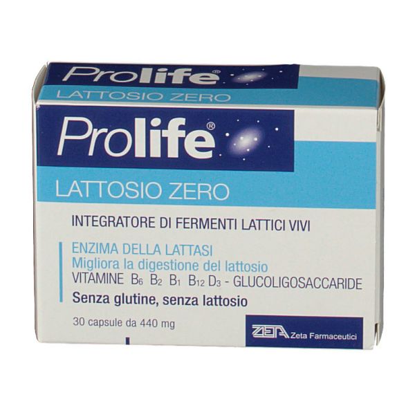 PROLIFE LATTOSIO ZERO INTEGRATORE 30 CPS