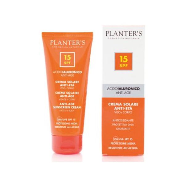 PLANTER'S ACIDO IALURONICO CREMA SOLARE SPF15
