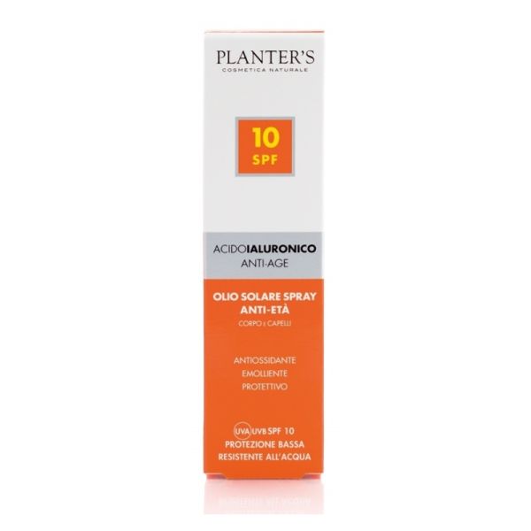 PLANTER'S ACIDO IALURONICO OLIO SOLARE SPRAY SPF10