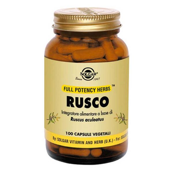 SOLGAR RUSCO 100 CPS VEGETALI