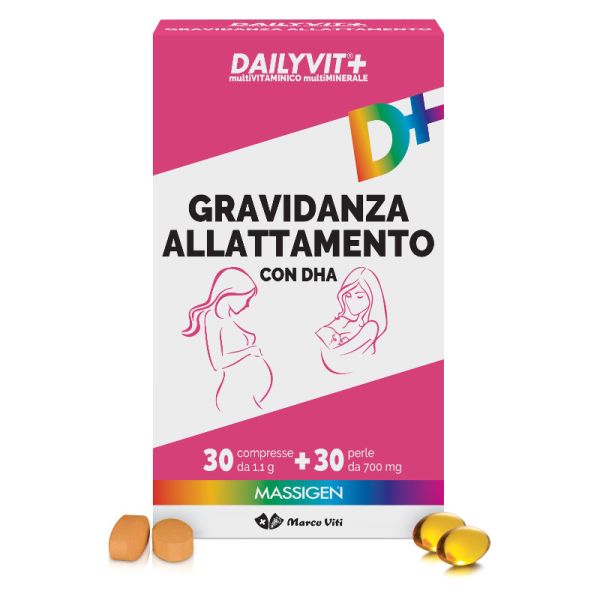 MASSIGEN DAILY GRAVIDANZA 30 CPR + 30 CPR