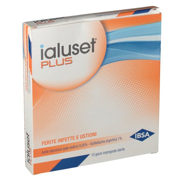 IALUSET PLUS GARZA 10X10 10PZ