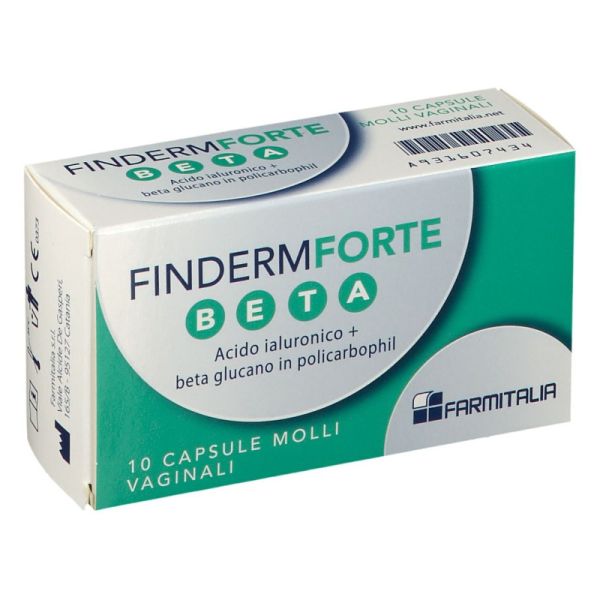 FINDERM FORTE BETA 10 CAPSULE MOLLI