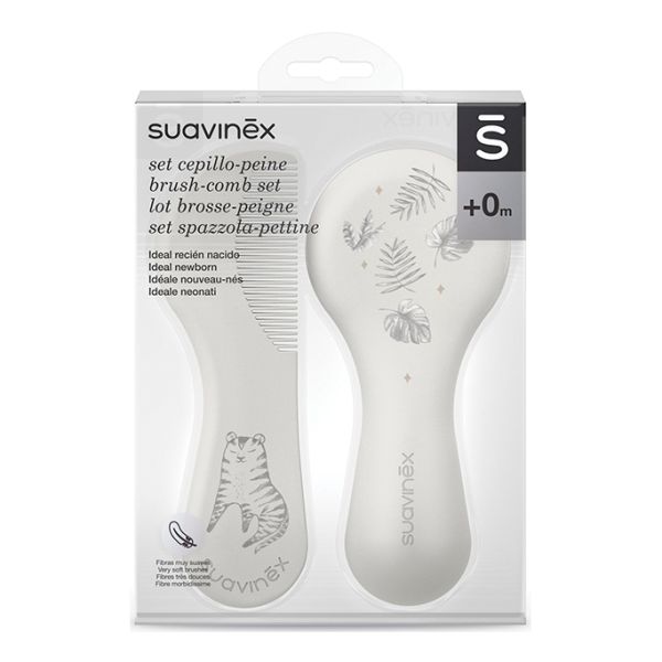 SUAVINEX SPAZZOLA/PETTINE BIANCO