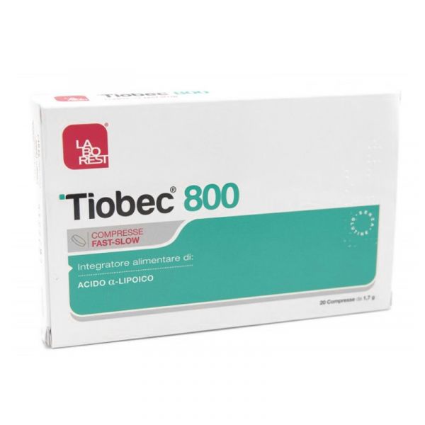 TIOBEC 800 20 COMPRESSE FAST-SLOW