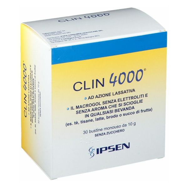CLIN 4000 LASSATIVO 30 BUSTINE MONODOSE 10 G